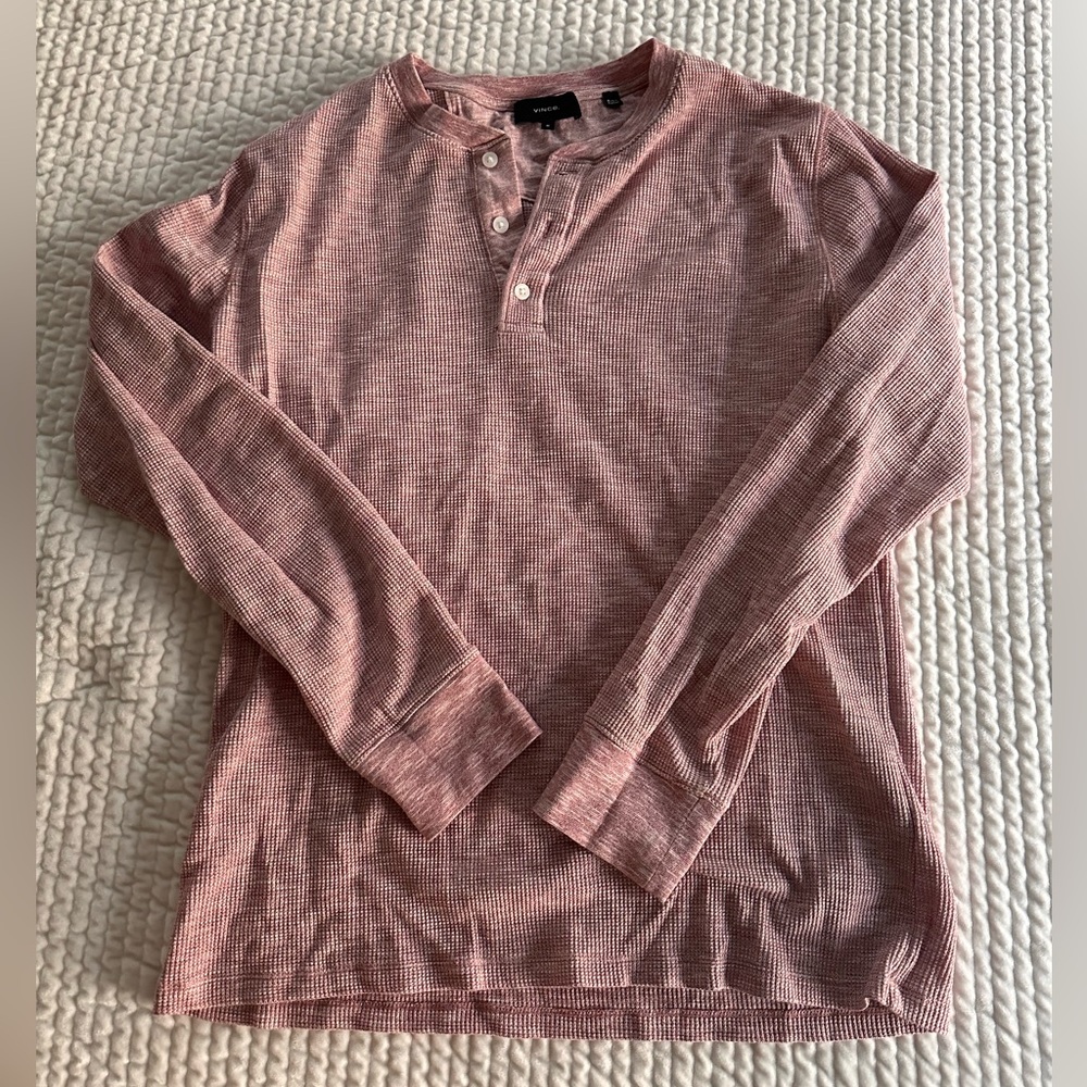Vince Henley men’s shirt size medium.